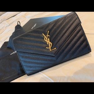 SOLD!! YSL MONOGRAM CHAIN WALLET